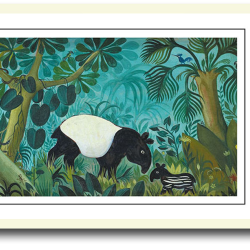 Scherfig plakat 30x40cm i ramme