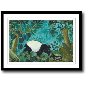 Scherfig plakat 30x40cm i ramme