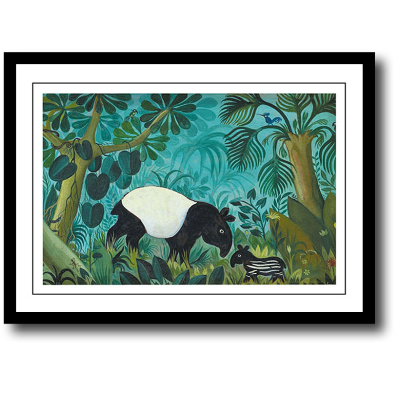 Scherfig plakat 30x40cm i ramme