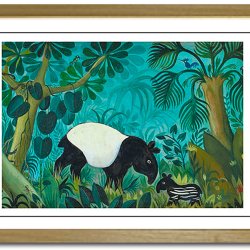 Scherfig plakat 30x40cm i ramme