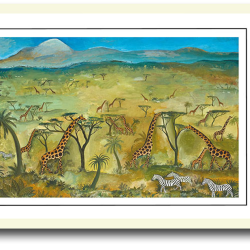 Scherfig plakat 30x40cm i ramme