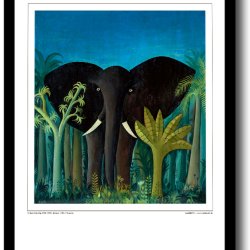 Scherfig plakat 30x40cm i ramme