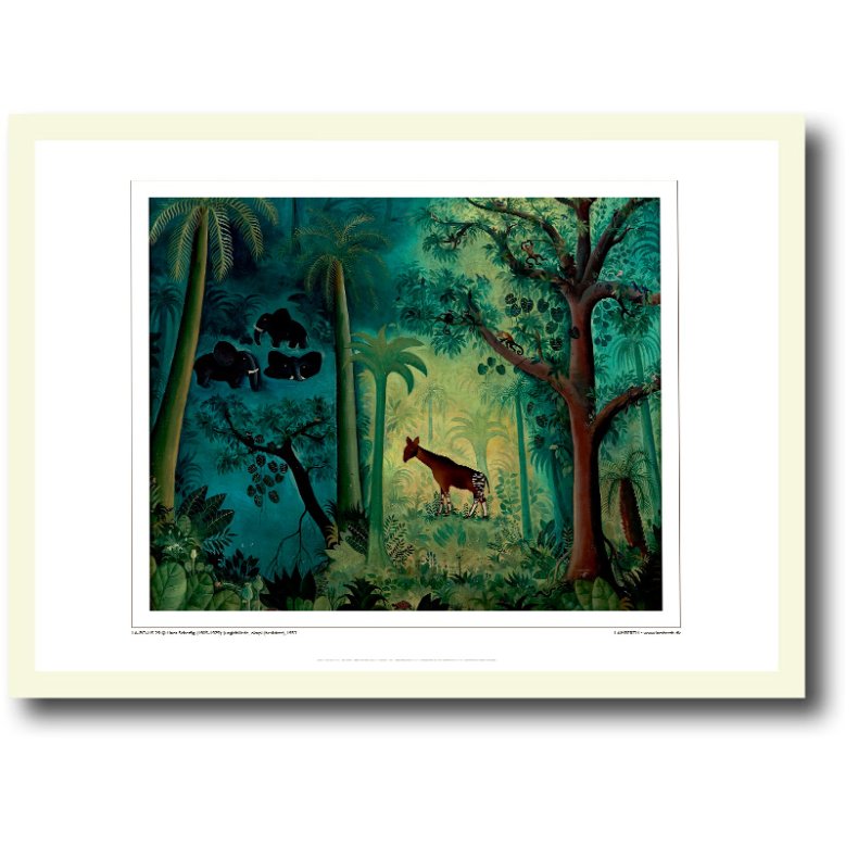 Scherfig plakat 30x40cm i ramme