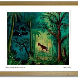 Scherfig plakat 30x40cm i ramme