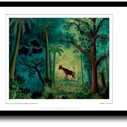 Scherfig plakat 30x40cm i ramme