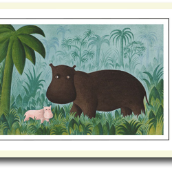 Scherfig plakat 30x40cm i ramme