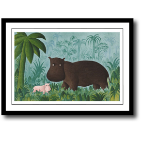 Scherfig plakat 30x40cm i ramme