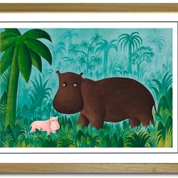 Scherfig plakat 60x80cm i ramme