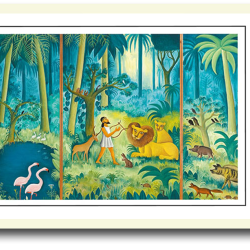 Scherfig plakat 30x40cm i ramme