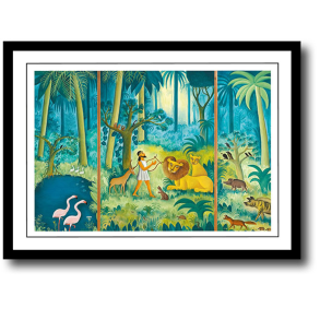 Scherfig plakat 30x40cm i ramme