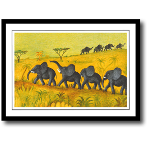 Scherfig plakat 30x40cm i ramme