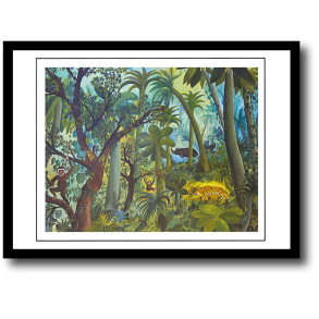 Scherfig plakat 30x40cm i ramme