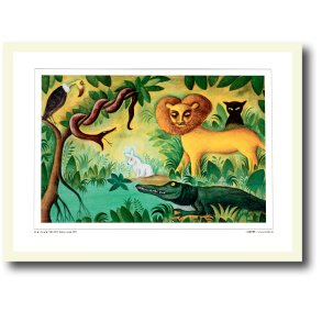 Scherfig plakat 30x40cm i ramme