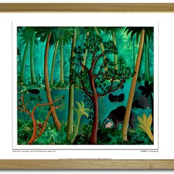 Scherfig plakat 30x40cm i ramme