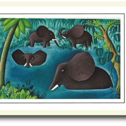 Scherfig plakat 30x40cm i ramme