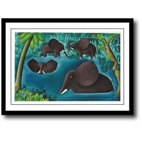 Scherfig plakat 30x40cm i ramme