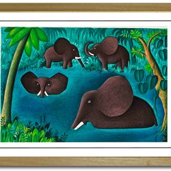 Scherfig plakat 60x80cm i ramme