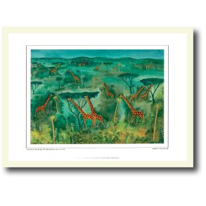 Scherfig plakat 30x40cm i ramme