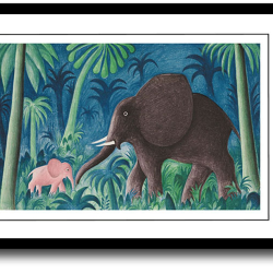 Scherfig plakat 30x40cm i ramme