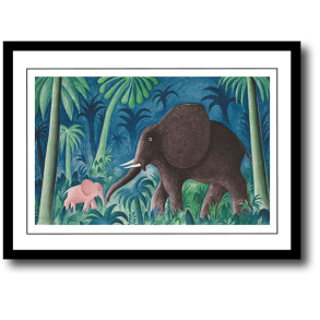 Scherfig plakat 30x40cm i ramme