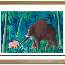 Scherfig plakat 60x80cm i ramme