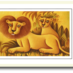 Scherfig plakat 30x40cm i ramme