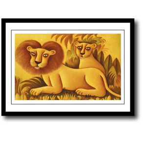 Scherfig plakat 30x40cm i ramme