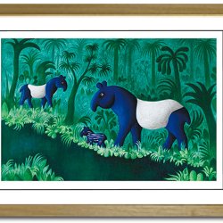 Scherfig plakat 30x40cm i ramme