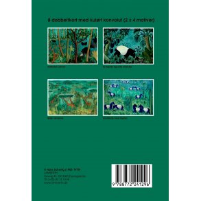 Gaveske med dobbeltkort