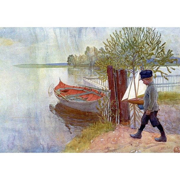Carl Larsson Note Card