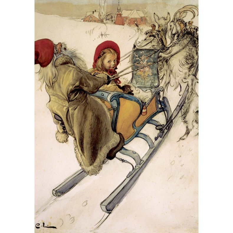 Carl Larsson dobbeltkort