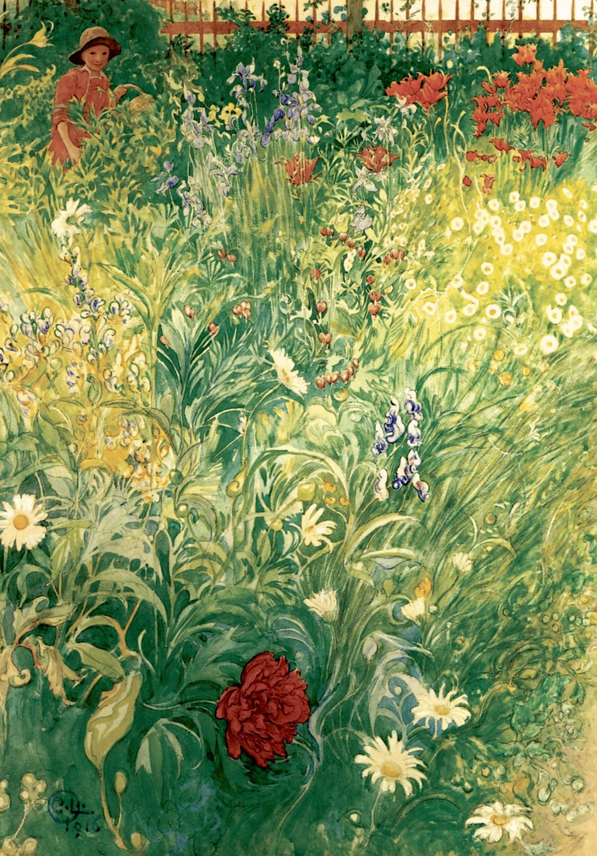 Carl Larsson dobbeltkort - Dobbeltkort - LAMBERTH ApS