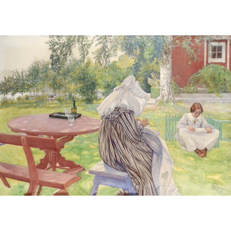 Carl Larsson dobbeltkort
