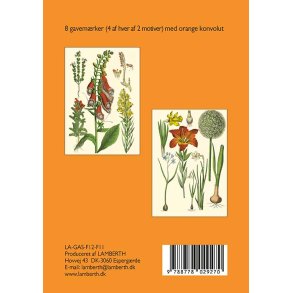 Lille gaveske m. 8 gavemrker