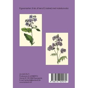 Lille gaveske m. 8 gavemrker