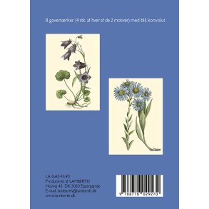 Lille gaveske m. 8 gavemrker