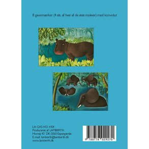 Lille gaveske m. 8 gavemrker