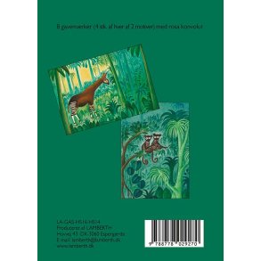 Lille gaveske m. 8 gavemrker