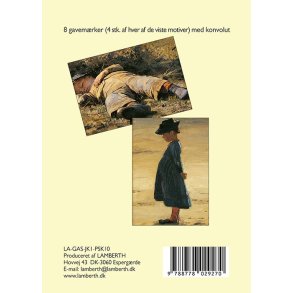 Lille gaveske m. 8 gavemrker