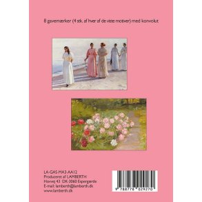 Lille gaveske m. 8 gavemrker