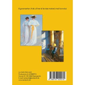 Lille gaveske m. 8 gavemrker