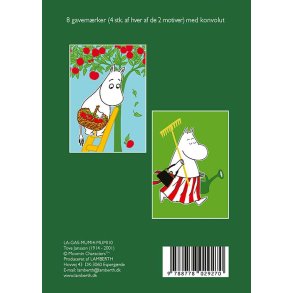 Lille gaveske m. 8 gavemrker