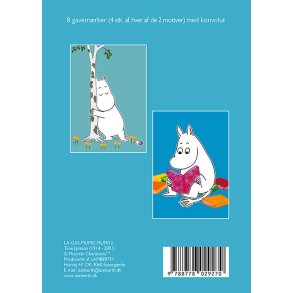 Lille gaveske m. 8 gavemrker