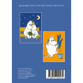 Lille gaveske m. 8 gavemrker