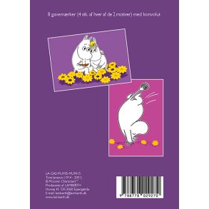 Lille gaveske m. 8 gavemrker