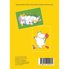 Lille gaveske m. 8 gavemrker