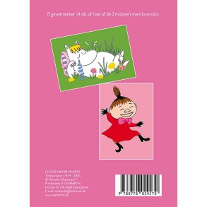 Lille gaveske m. 8 gavemrker