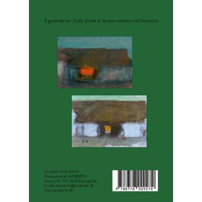 Lille gaveske m. 8 gavemrker