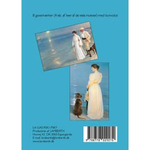 Lille gaveske m. 8 gavemrker