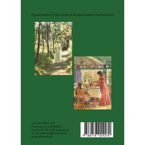 Lille gaveske m. 8 gavemrker